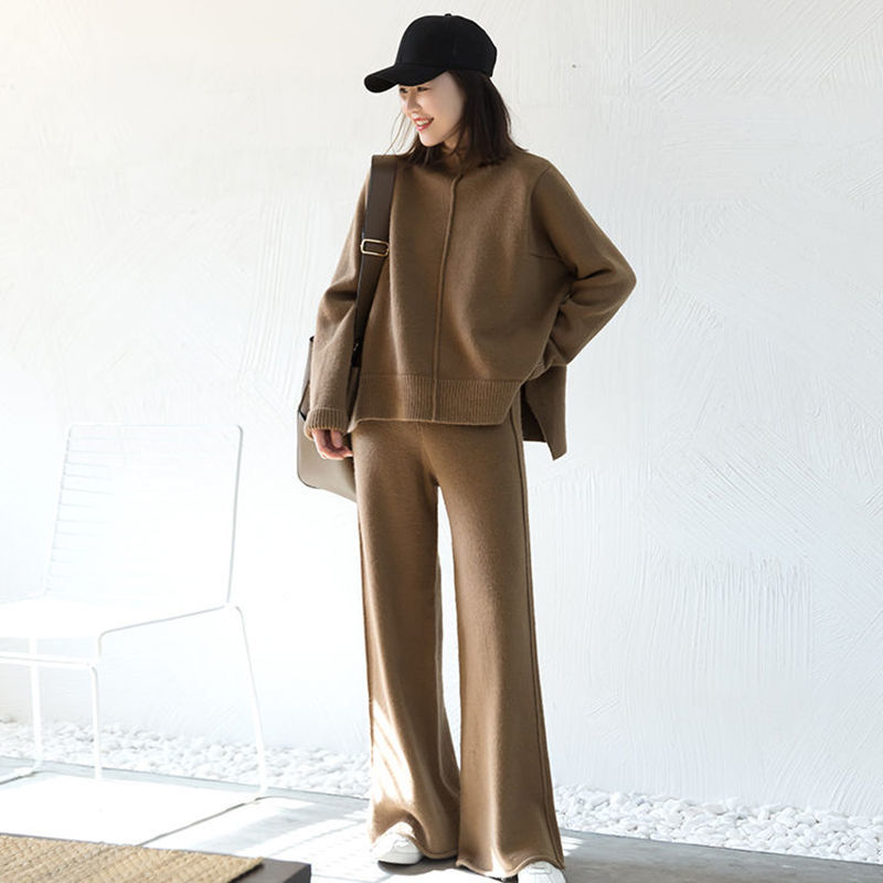 Two-piece loose sweater