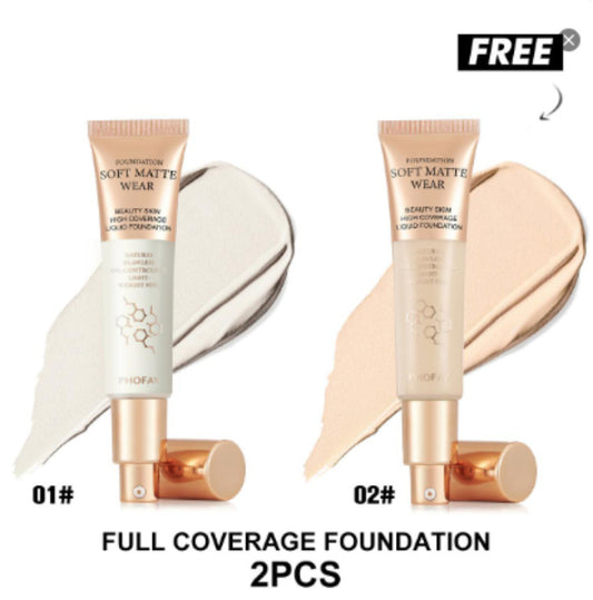 PHOFAY Full Coverage Foundation Set
