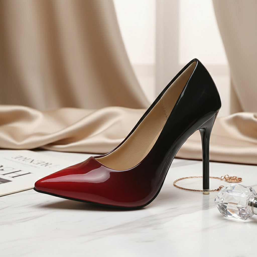 Solène Ombré Stiletto Pumps – LUXE Edition