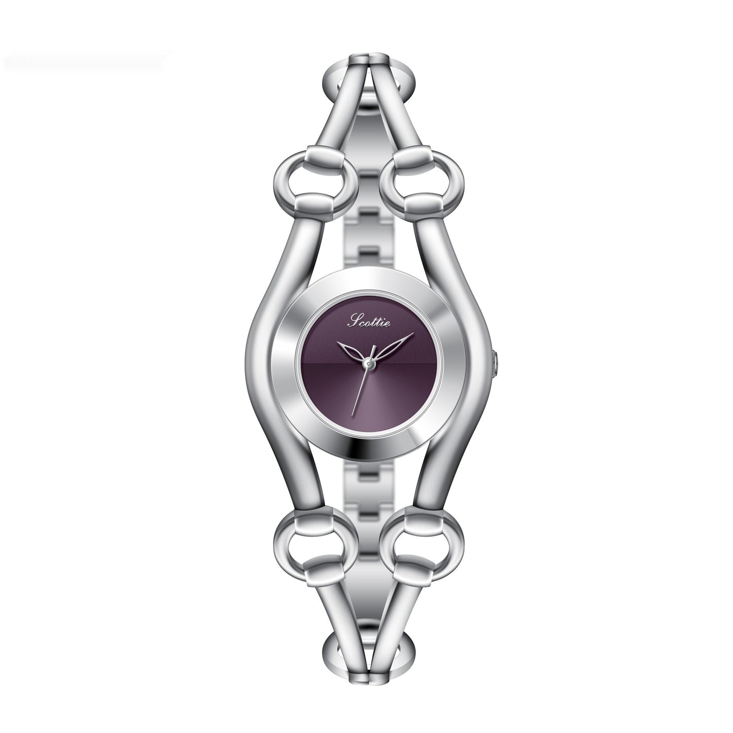 Casual And Versatile Women's Watch Niche Hollow Design
