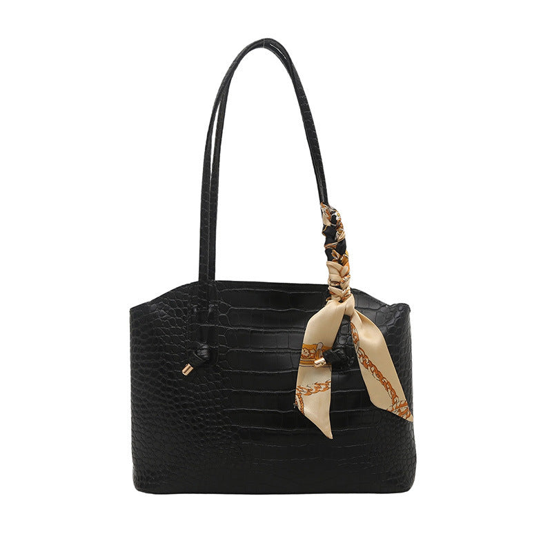 Fashion Casual Red Large Capacity Handbag