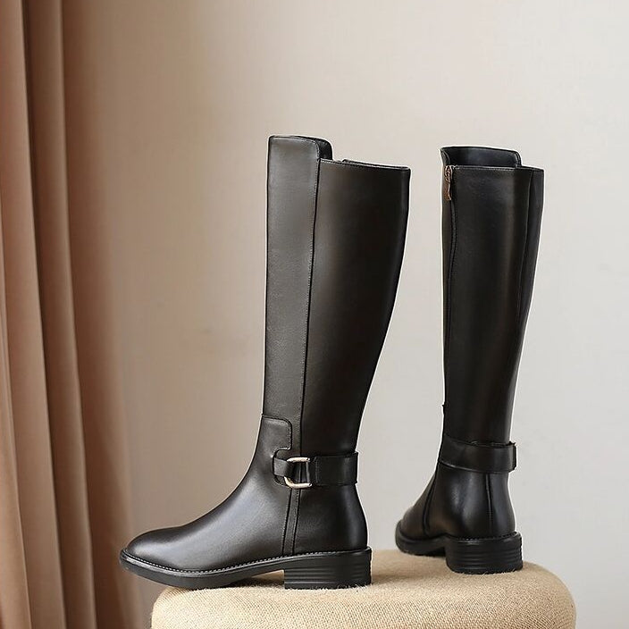 Classic Knight Boots – NOIR Edition