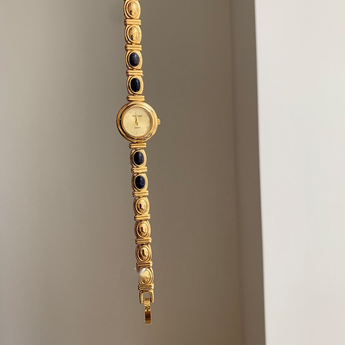 Blue Agate Antique Quartz Watch