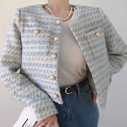 Women's Loose Short Temperament Coat Comfort And Casual Style All-matching