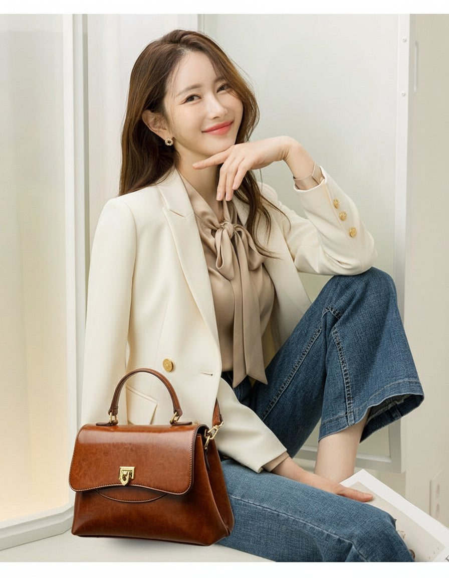 Heritage Structured Tote – LUXE Edition