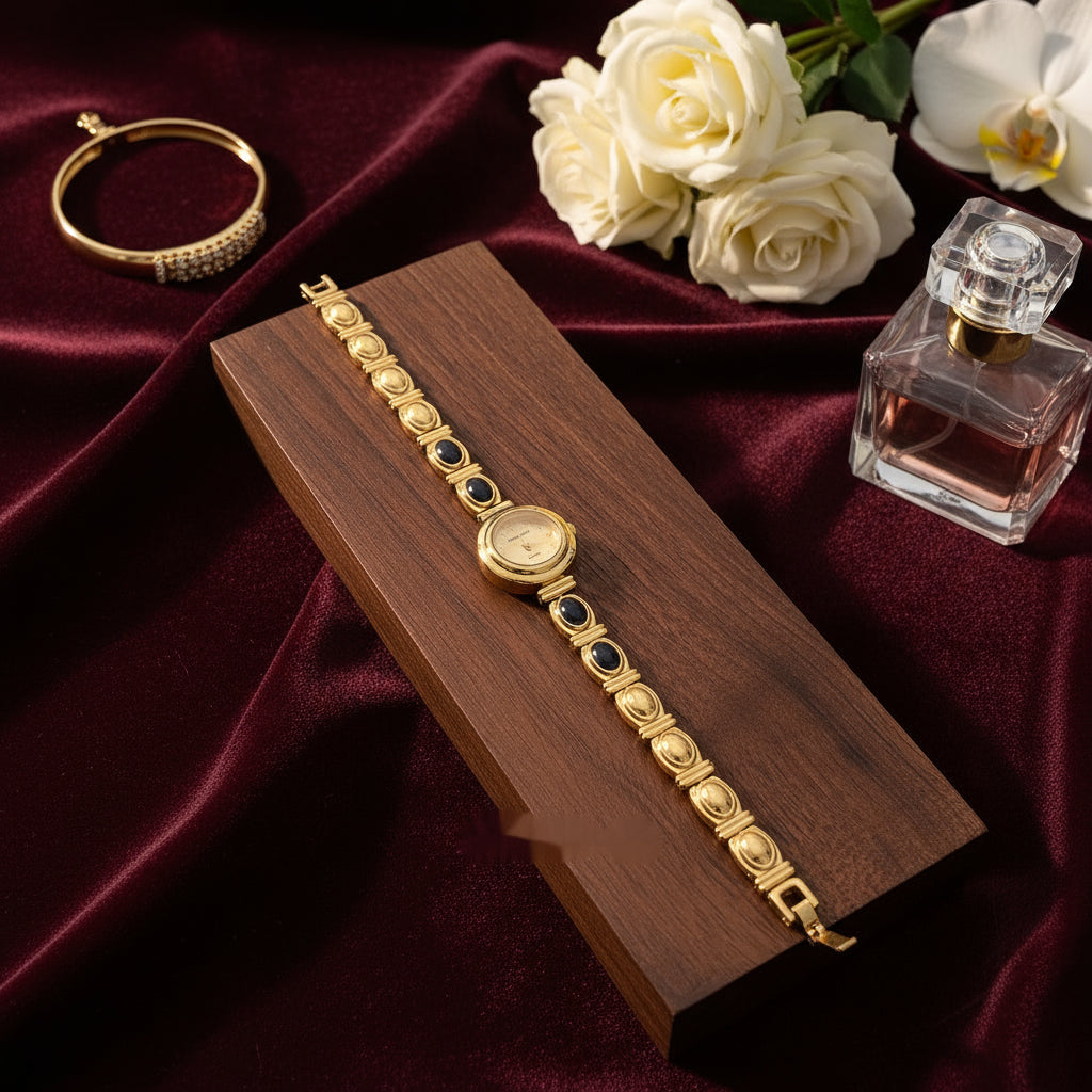 Blue Agate Bracelet Watch – LUXE Edition