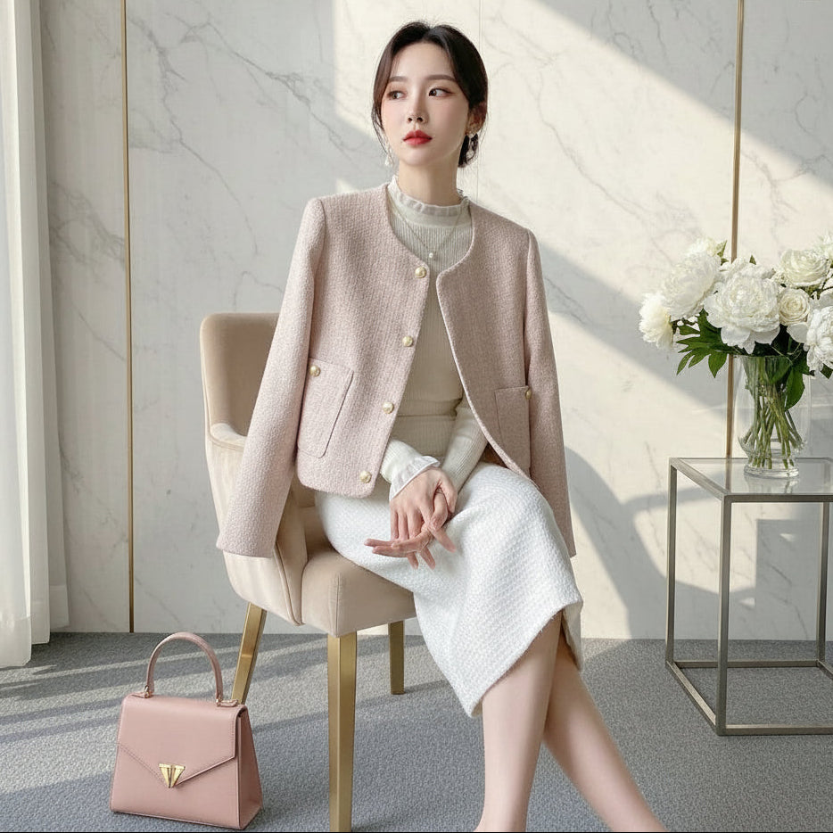 Camille Tweed Blazer – MUSE Edition