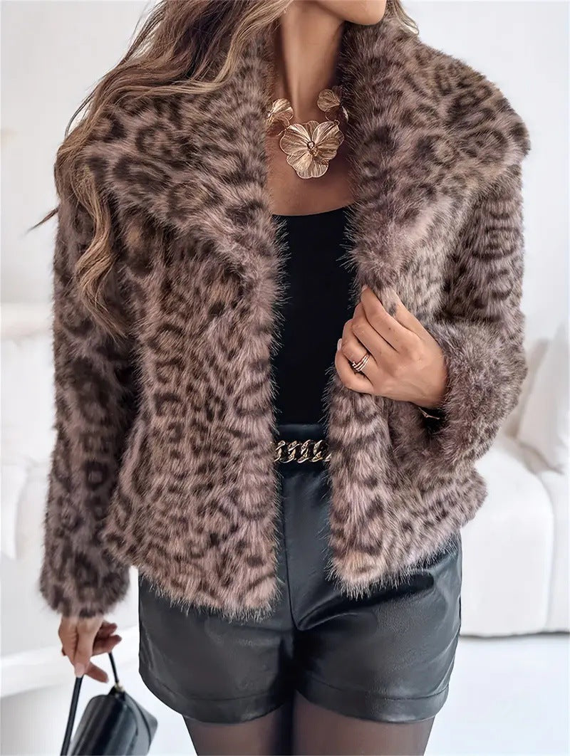 Velours Faux Fur Jacket – LUXE Edition