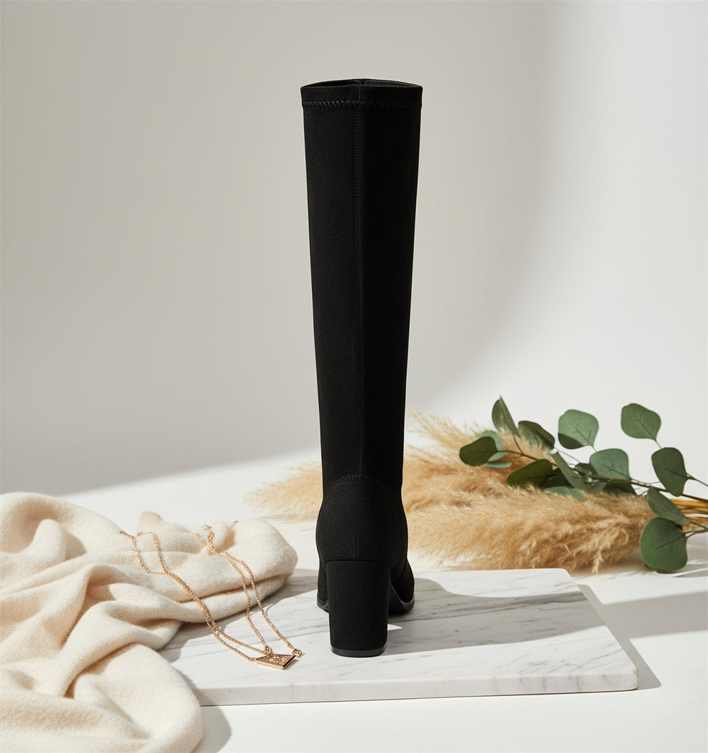 Velvet Stretch Boots – EDGE Edition