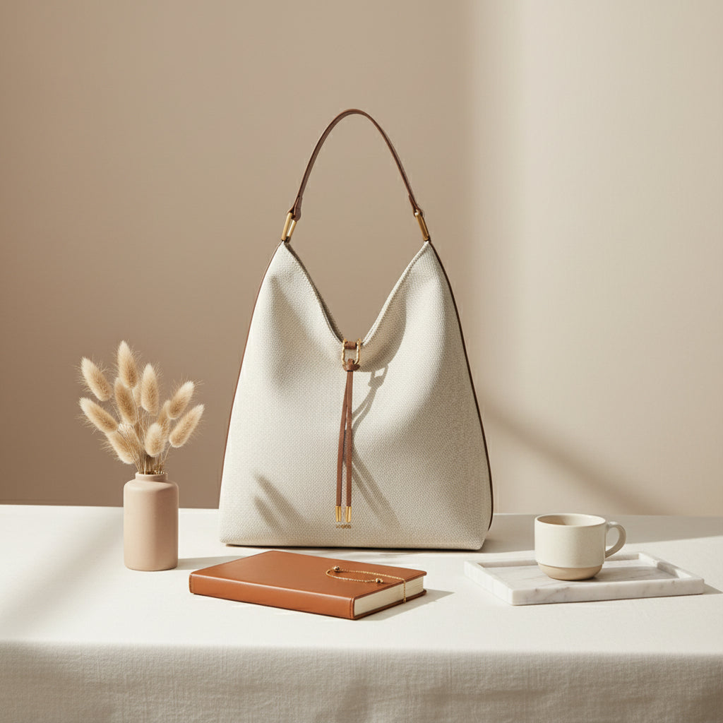 Suede & Leather Hobo Bag – LUXE Edition