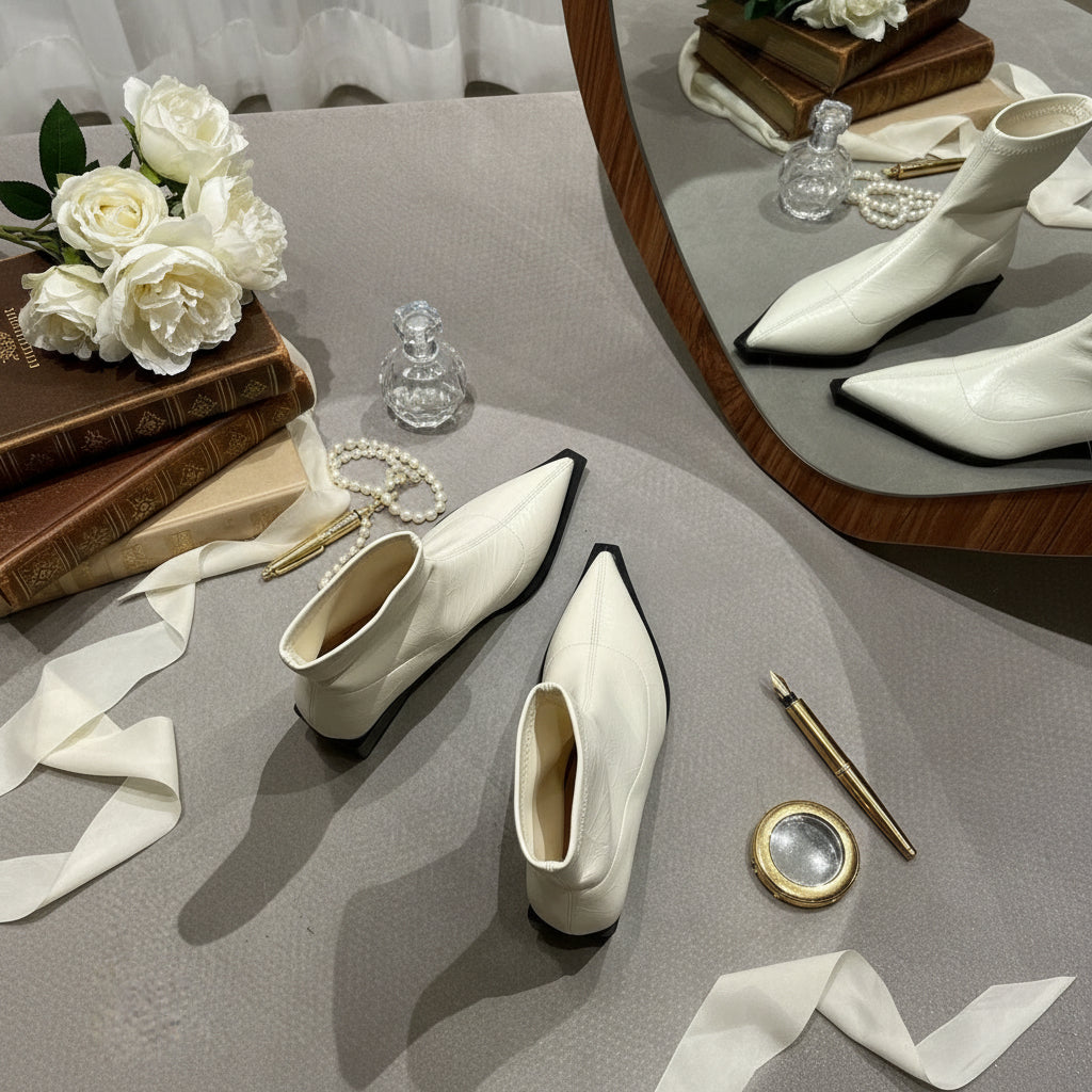 Luna Leather Chelsea Boots – NOIR Edition