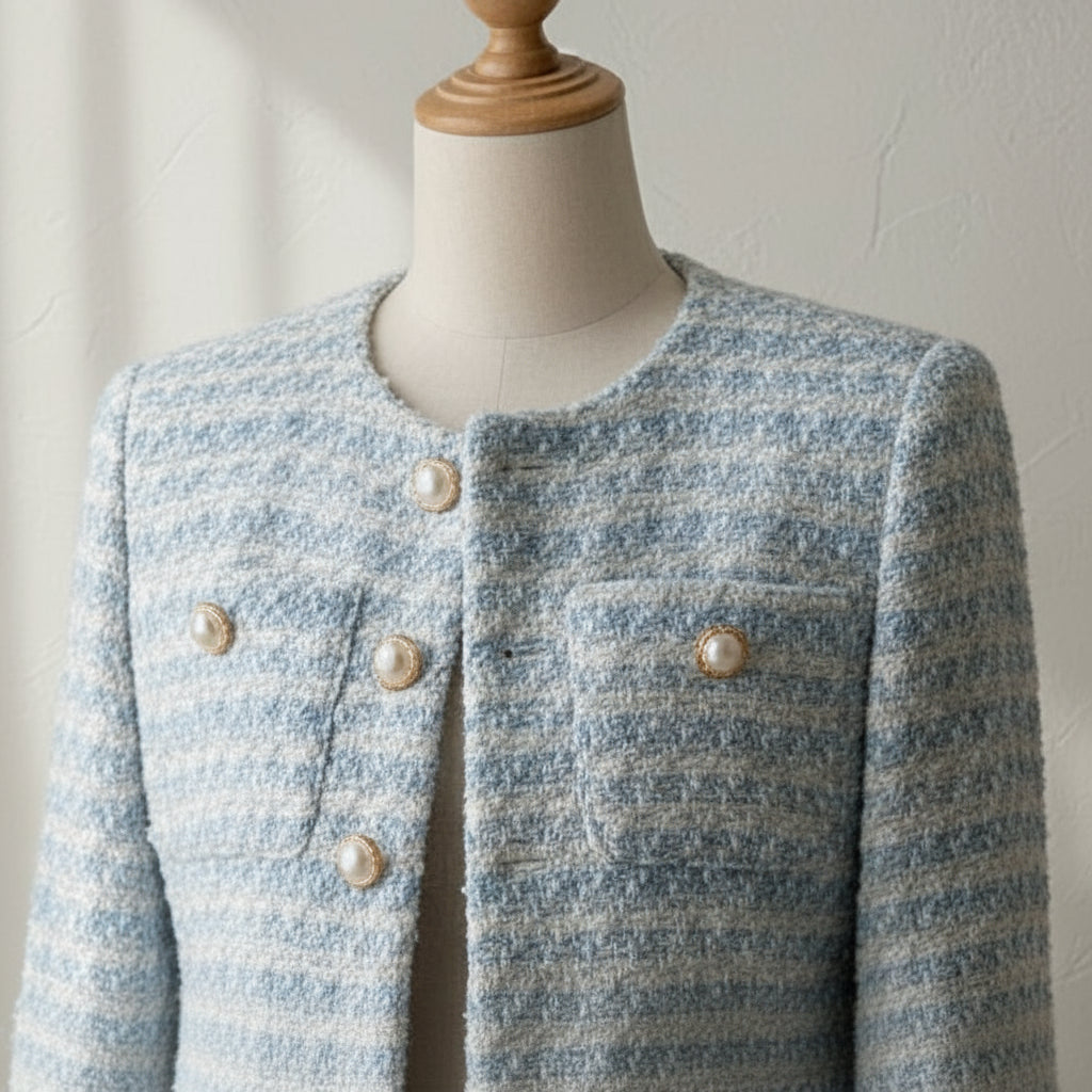 Amelie Tweed Cropped Jacket – CHIC Edition