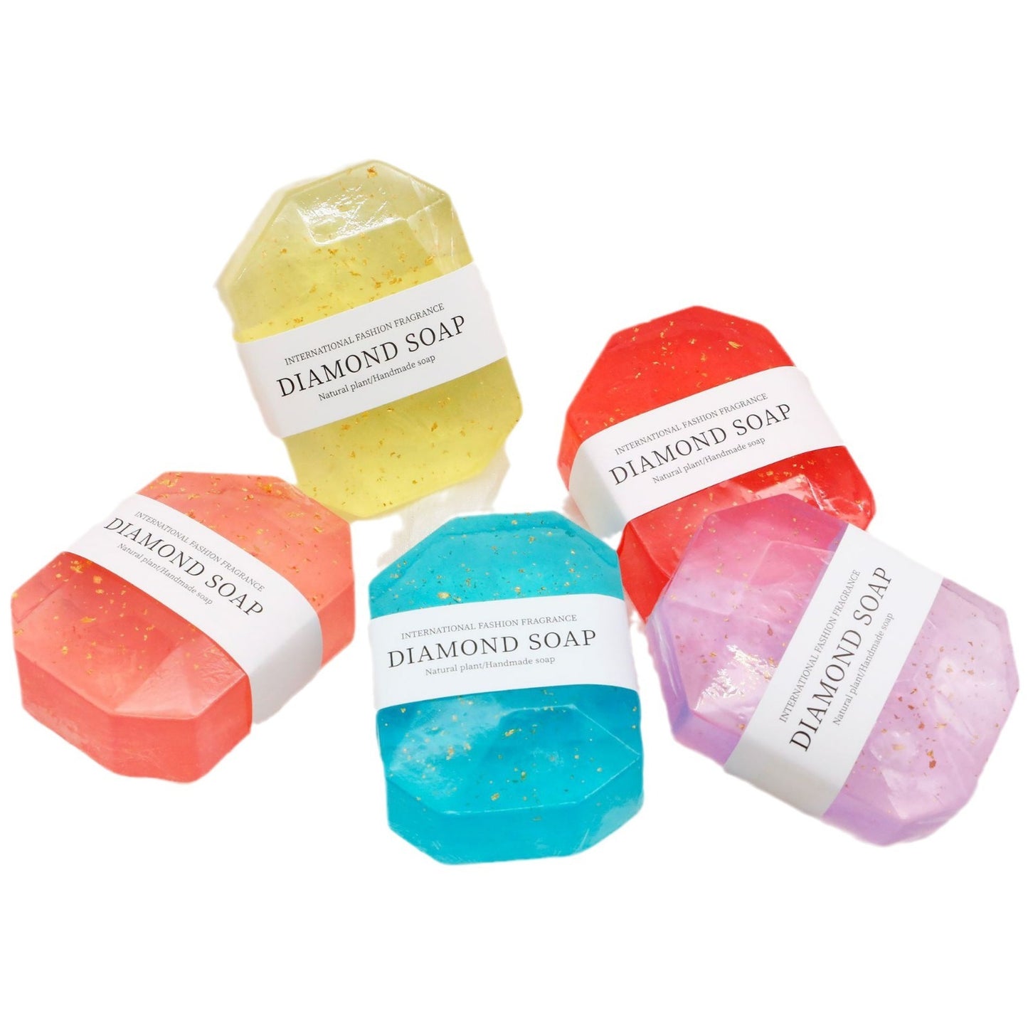 Perfume Fragrance Gold Foil Soap Lavender Essential Oil Soap