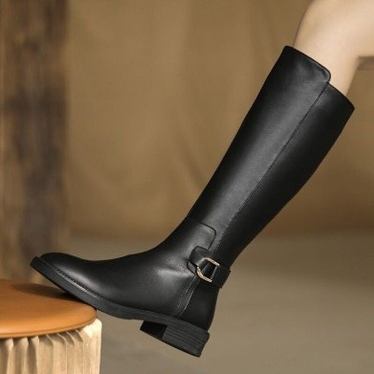 Classic Knight Boots – NOIR Edition