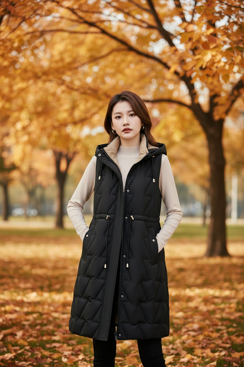 Aura Long Vest – SERENE Edition