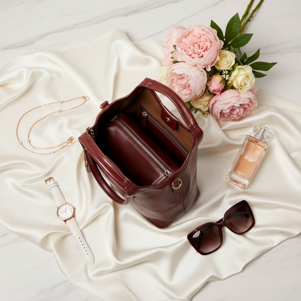 Oil Wax Leather Tote – LUXE Edition