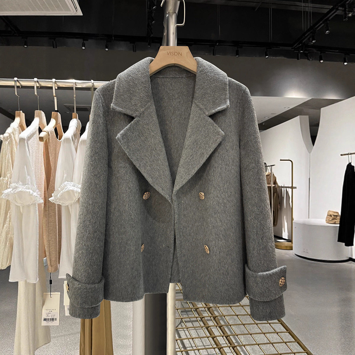 Serena Wool Blend Short Coat – CHIC Edition