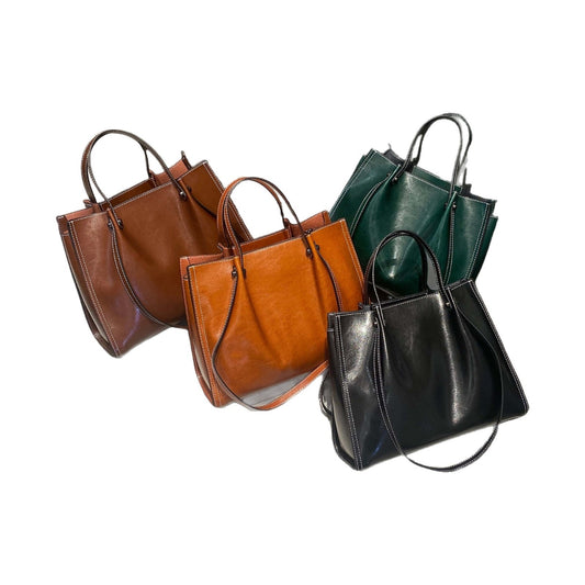 Creative Handbag Cowhide Shoulder Commuter Bag
