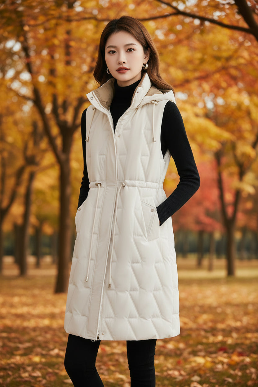 Aura Long Vest – SERENE Edition