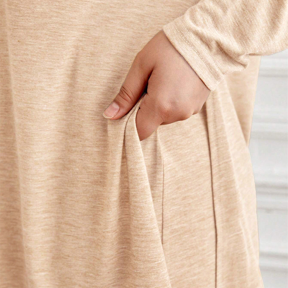 Split Long Sleeve T-shirt Top Wide Leg Trousers Suit