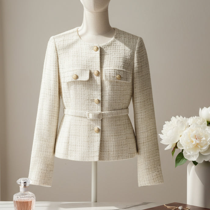 Juliette Tweed Cropped Jacket – CHIC Edition