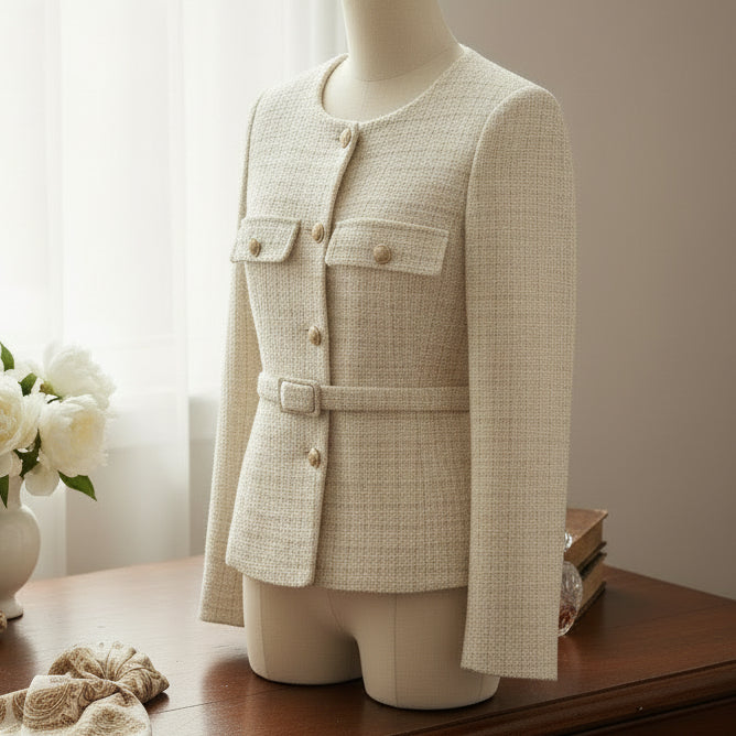 Juliette Tweed Cropped Jacket – CHIC Edition