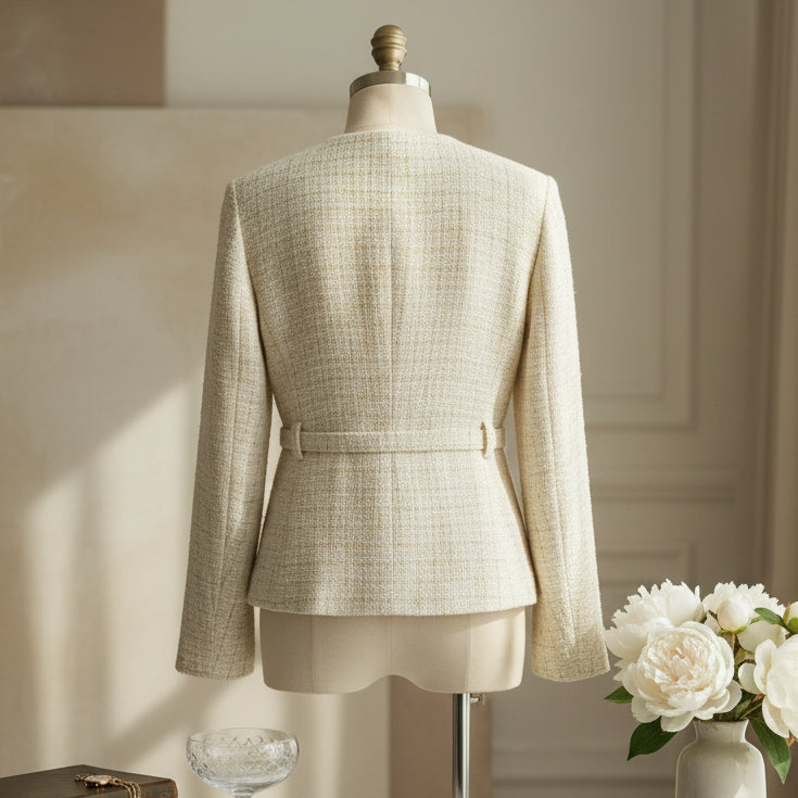 Juliette Tweed Cropped Jacket – CHIC Edition