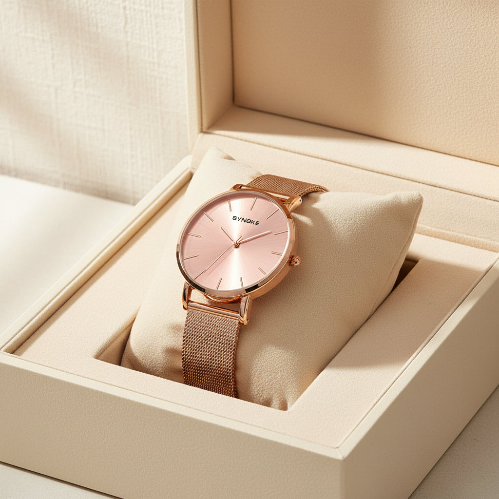 Synoke Minimalist Mesh Watch – CORE Edition