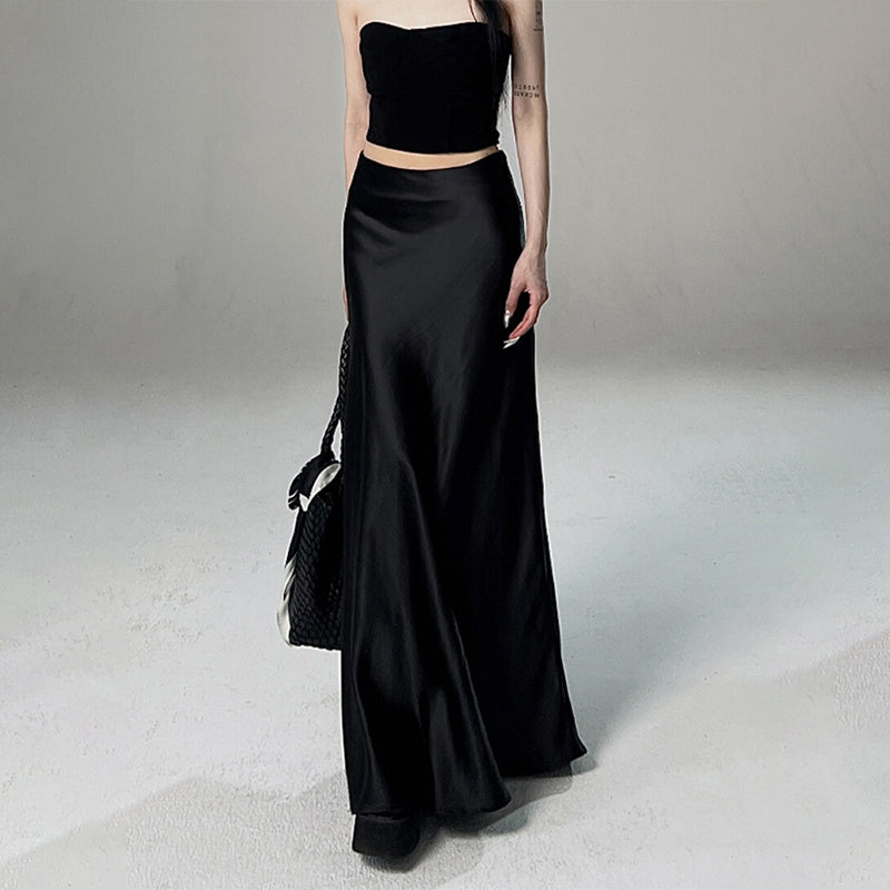 High Waist Slimming Elegant Long Dress