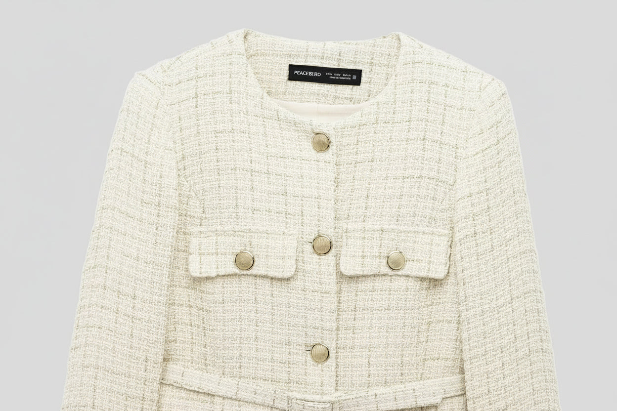 Juliette Tweed Cropped Jacket – CHIC Edition
