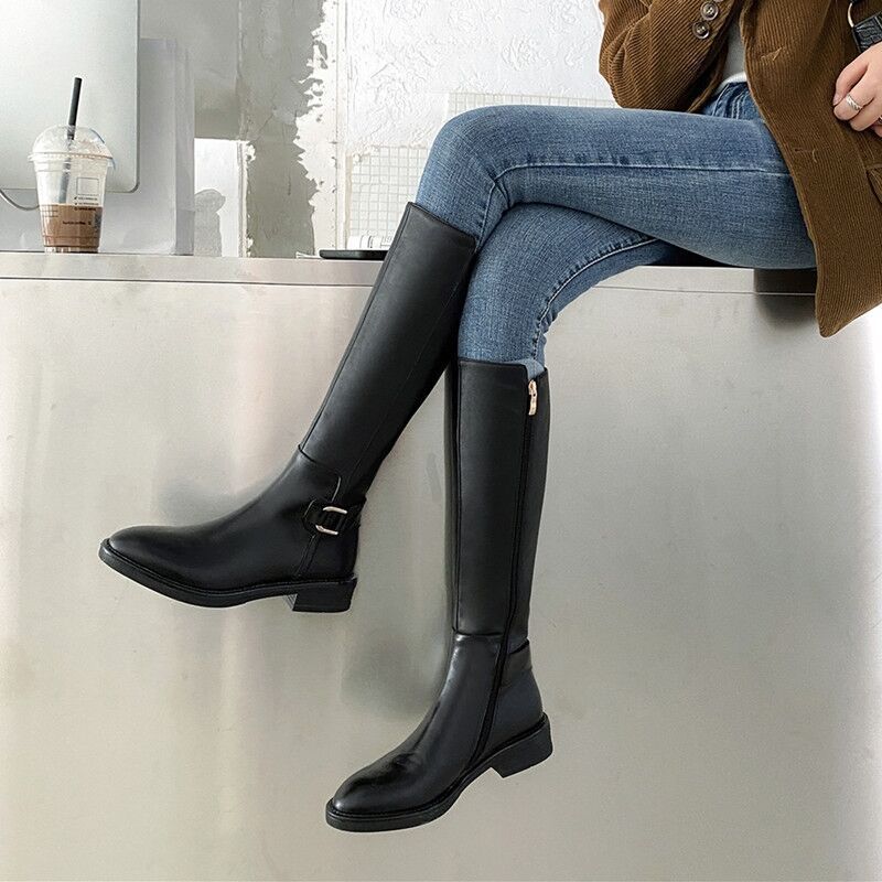 Classic Knight Boots – NOIR Edition