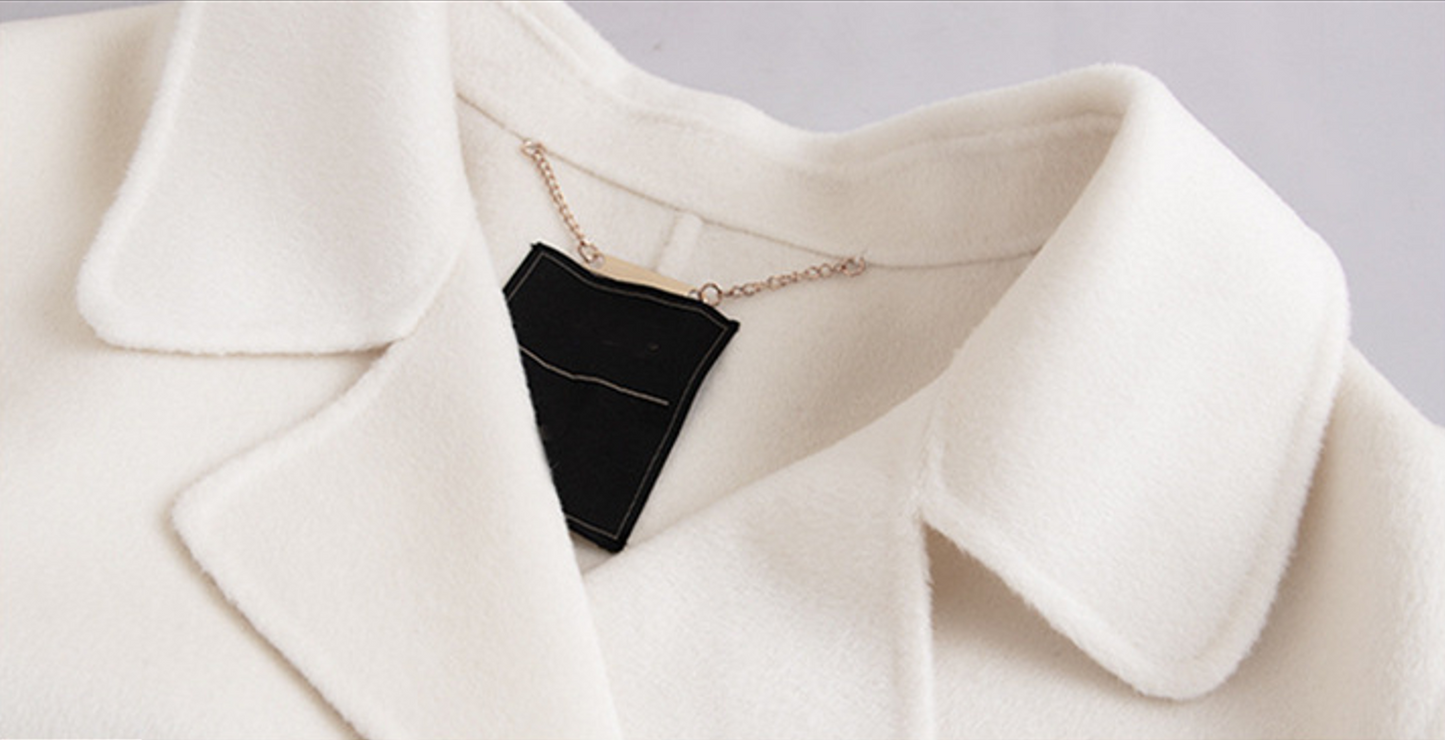 Milk Wool Wrap Coat – CHIC Edition