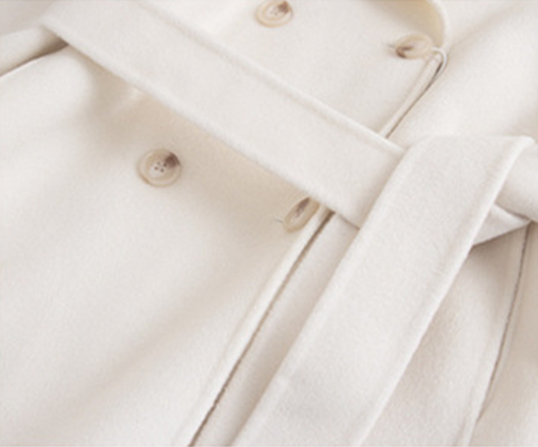 Milk Wool Wrap Coat – CHIC Edition