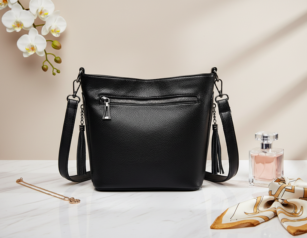 Aurora Soft Leather Shoulder Bag – DAILY Edition