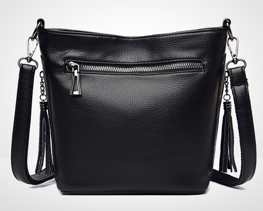 Aurora Soft Leather Shoulder Bag – DAILY Edition