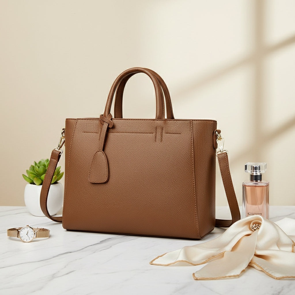 Classic Soft Leather Tote – CORE Edition