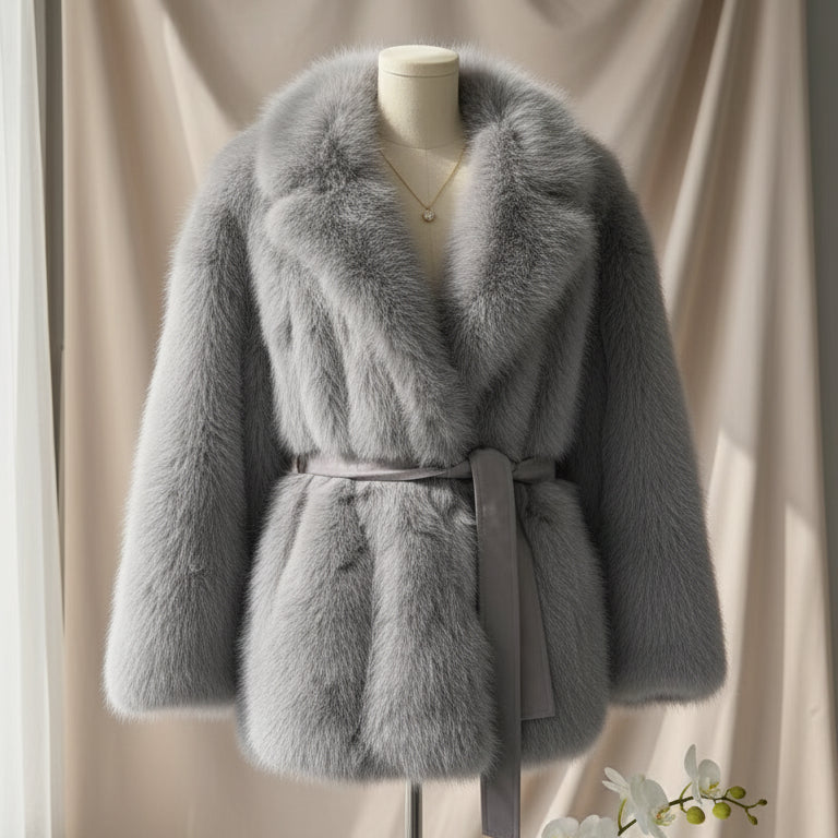 Margot Faux Fur Coat – LUXE Edition