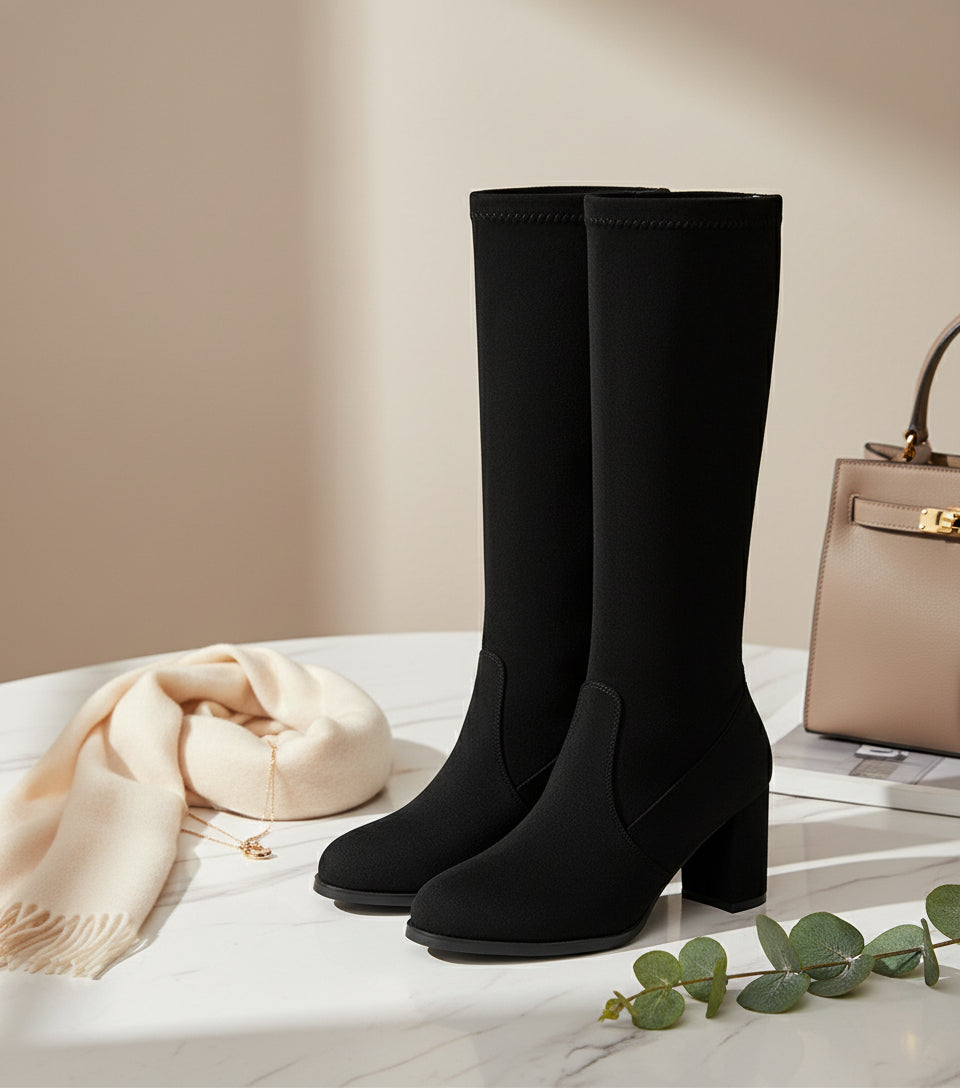 Velvet Stretch Boots – EDGE Edition