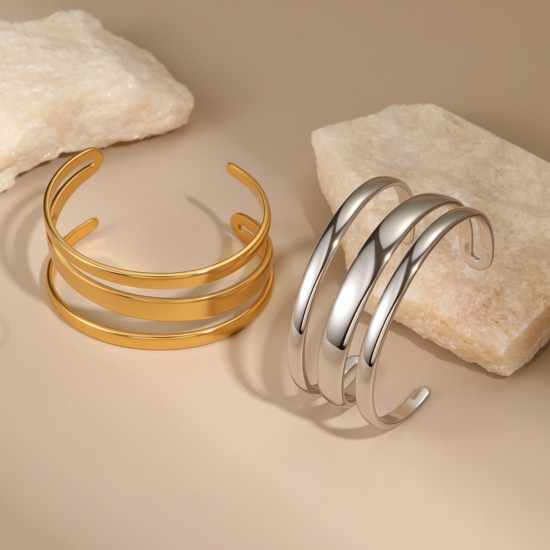 Sculpted Steel Cuff – EDGE Edition