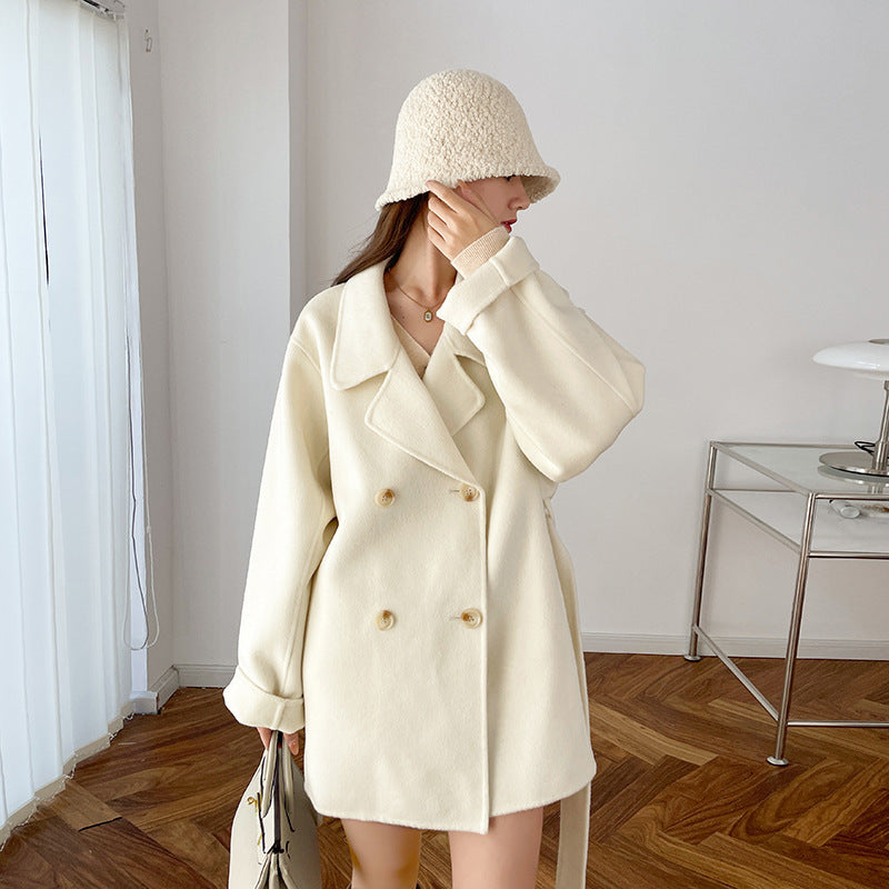 Milk Wool Wrap Coat – CHIC Edition