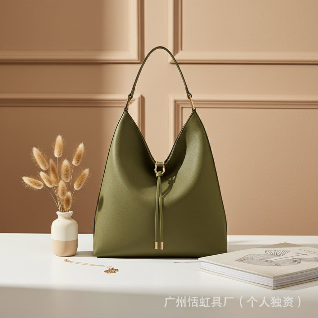 Suede & Leather Hobo Bag – LUXE Edition