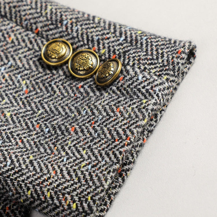 Cambridge Wool Tweed Blazer – LUXE Edition