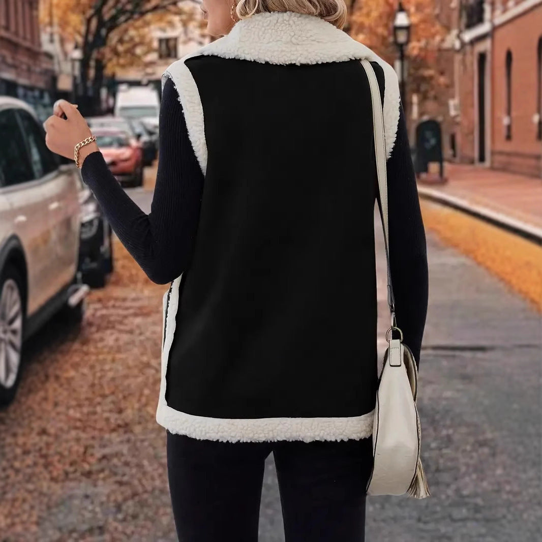 Small Thickened Sleeveless Vest For Women