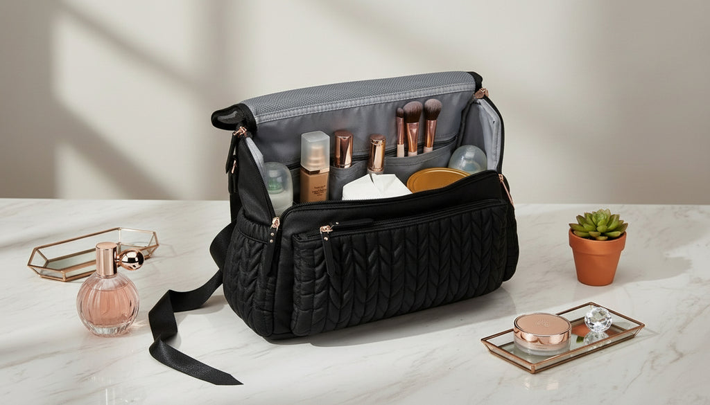 Quilted Nylon Diaper & Travel Bag – DAILY Edition