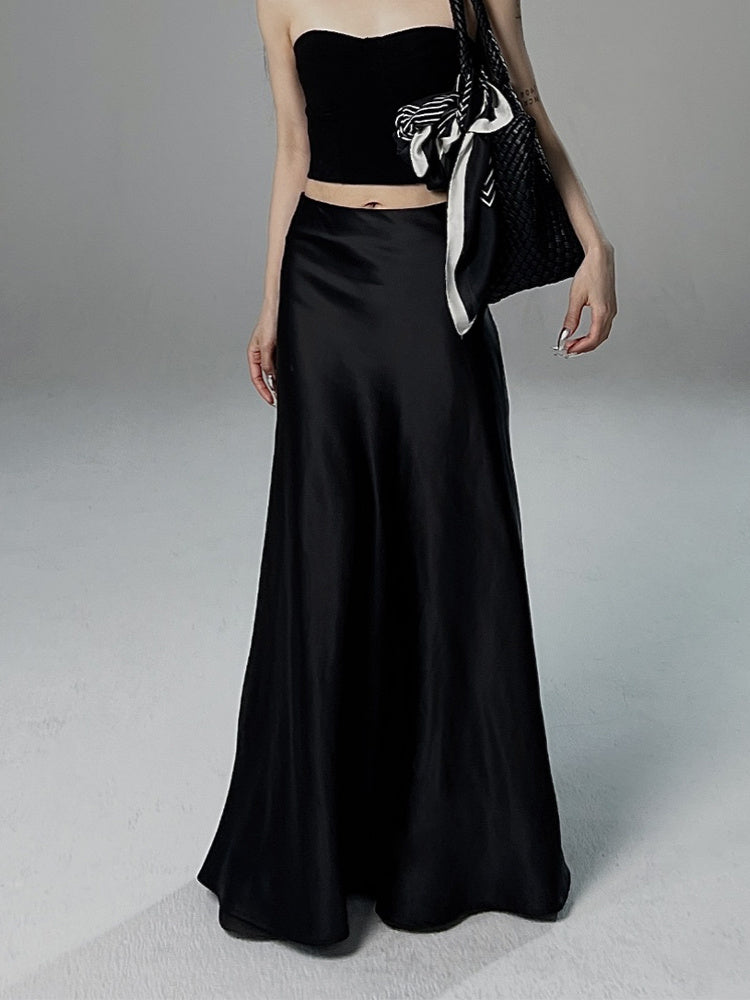 High Waist Slimming Elegant Long Dress