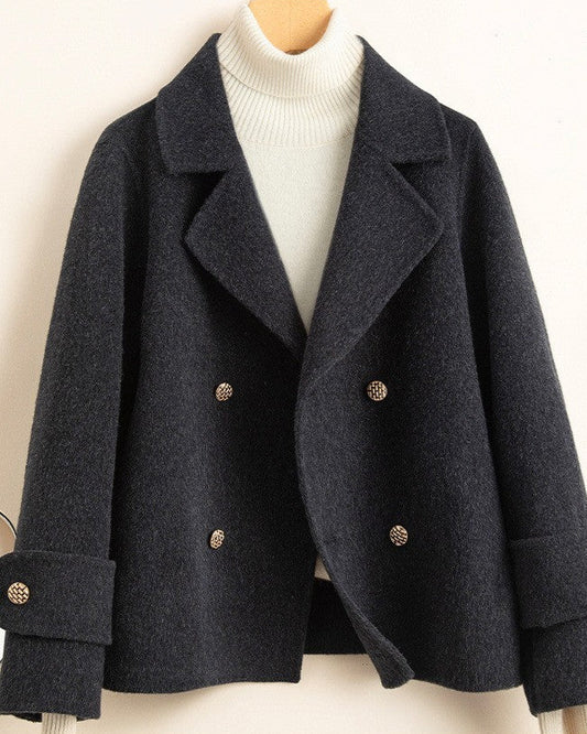 Serena Wool Blend Short Coat – CHIC Edition