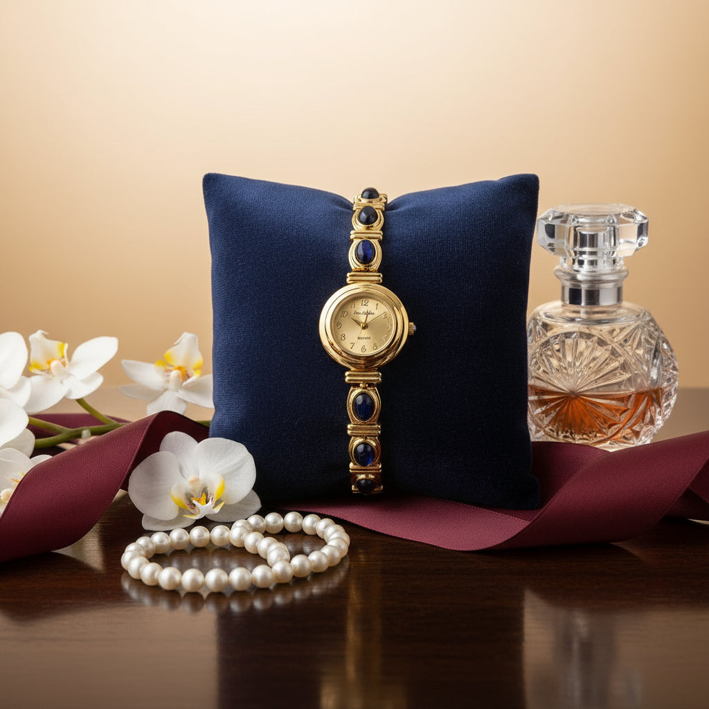 Blue Agate Bracelet Watch – LUXE Edition