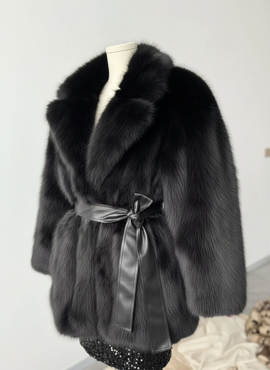 Margot Faux Fur Coat – LUXE Edition
